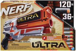 Hasbro Pistol Nerf Ultra Two motorizat cu 6 sageti si reîncarcare rapida (E7921)