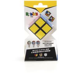 Spin Master Cub Rubik Mini 2x2 original, joc de logica pentru copii 7+ (6062804)