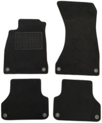 RapidAuto Covorase mocheta Audi A4 B9 2015-prezent negre, set 4 piese (840372)
