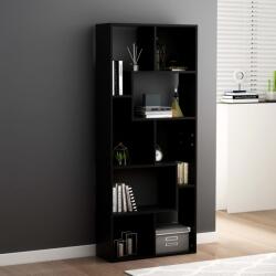 vidaXL Biblioteca, negru, 67 x 24 x 161 cm, PAL GartenMobel Dekor (801878) Biblioteca