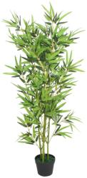 Hessa Bambus Artificial cu Ghiveci, Inaltime 120cm, Culoare Verde, Aspect Realistic (244456)