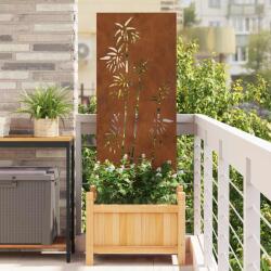 vidaXL Panou Decorativ de Gradina Ruginit 50 x 140 cm GartenMobel Dekor (876300)