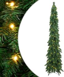 vidaXL Brad de Craciun artificial pre-iluminat cu 100 LED-uri, 180 cm GartenMobel Dekor (357692)