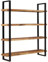 vidaXL Biblioteca cu 4 rafturi, 160x40x180cm, lemn de mango nefinisat GartenMobel Dekor (321066) Biblioteca