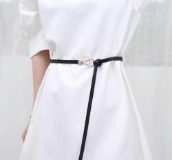  Curea rochie neagra, subtire cu catarama, lungime 110cm FAVLine Selection (BQ48E)