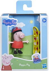 Hasbro Figurina Peppa Pig cu skateboard, 7 cm, jucarie articulata Hasbro (F2179_F3758) Figurina