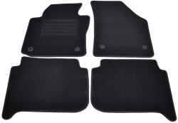  Covorase mocheta VW Touran 2003+ negre, fixare rotunda, set 4 piese (840149BLACKROUTOU)
