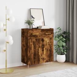 vidaXL Dulap, stejar fumuriu, 69, 5x34x90 cm, lemn compozit GartenMobel Dekor (827969) Comoda