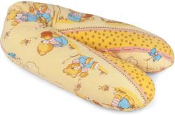Somnart Perna 3 in 1 pentru gravide si alaptare SomnArt Honey, 160 cm (135)
