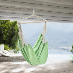 [casa.pro] Scaun suspendat XXL Miramar verde pastel pentru interior si exterior (68899603)