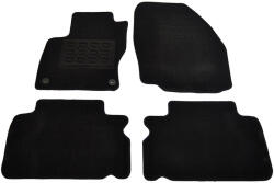 RapidAuto Covorase mocheta Ford Focus 3 Facelift 2014- 5 usi, negre, 4 piese (840321BLACK)