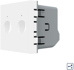 LIVOLO Modul Intrerupator Dublu Cap Scara / Cruce cu Touch LIVOLO - Serie Noua SmartElectro IntelligentHouse (C7-VL-FC2S-2WP)
