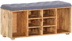 vidaXL Banca de hol, 100 x 35 x 47 cm, lemn masiv de mango GartenMobel Dekor (285891)