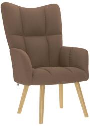 vidaXL Scaun de relaxare, maro, material textil GartenMobel Dekor (4016771)