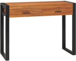 vidaXL Birou cu 2 sertare, 100x40x75 cm, lemn de tec GartenMobel Dekor (325268)