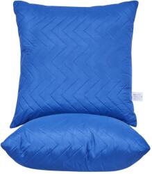 Somnart Set 2 perne matlasate SomnArt din microfibra, 70x70 cm, albastre (4323)