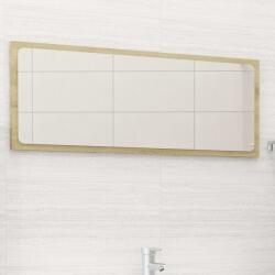 vidaXL Oglinda de baie, stejar sonoma, 90x1, 5x37 cm, PAL GartenMobel Dekor (804625)