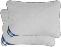 Somnart Set 2 perne din bumbac Somnart Bella 50x70 cm, gri, fermitate medie (6115)