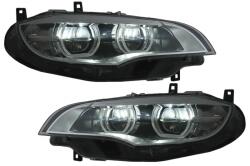 KITT Lightning Faruri LED Angel Eyes Dual Halo 3D pentru BMW X6 E71 2008-2012 (HLBME71LED)