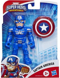 Hasbro Figurina Captain America Avengers Super Hero Adventures 13 cm (E6224_E7927) Figurina