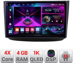 Edotec Navigatie Android Mercedes Vito Viano 2004-2006, 4GB RAM, 64GB, QLED 1K (Kit-viano-2+EDT-E210-RK)