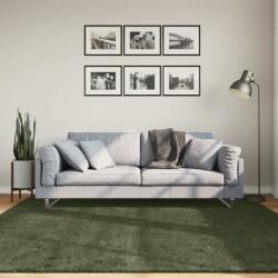 vidaXL Covor HUARTE, fir scurt moale si lavabil verde padure 200x200cm GartenMobel Dekor (375099) Covor