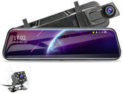 Edotec Oglinda auto Edotec EDT-FSV9 cu DVR Full HD 10 inch si camera spate (EDT-FSV9)