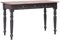 vidaXL Birou cu 3 sertare, 117 x 57 x 75 cm, lemn masiv de mahon GartenMobel Dekor (283907)