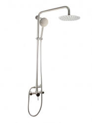 Mixxus Coloana de dus Mixxus SAS-003-J telescopica 120 cm, inox, cu baterie si 2 para (8493)