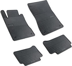 RapidAuto Set covorase auto cauciuc Mercedes Clasa E W211 S211 C219, 4 piese (D0780)