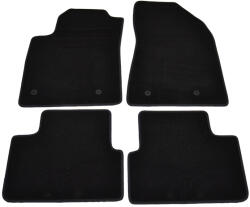  Covorase mocheta dedicate Fiat Bravo 2 2007-, negre, set 4 bucati (840114BLACK)