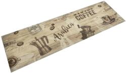vidaXL Covor de bucatarie lavabil Coffee, maro, 45x150 cm, catifea GartenMobel Dekor (4005578) Pres