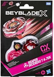 Hasbro Beyblade X Reaper Incendio T 4-70K cu lansator cu coarda (G0840_G1678) Figurina