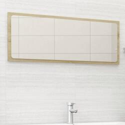vidaXL Oglinda de baie, stejar Sonoma, 100x1, 5x37 cm, PAL GartenMobel Dekor (804633)