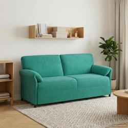 vidaXL Sofa cu 3 locuri Turcoaz 198 x 83 x 95 cm Catifea GartenMobel Dekor (42033977) Canapea