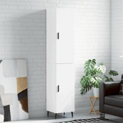 vidaXL Dulap înalt, alb, 34, 5x34x180 cm, lemn prelucrat GartenMobel Dekor (3198801) Comoda