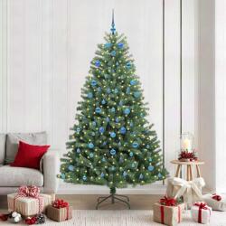 vidaXL Brad de Craciun artificial cu ramuri articulare Verde 210 cm GartenMobel Dekor (3395503)