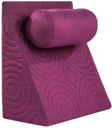 Somnart Perna ortopedica antireflux pentru citit si TV, 60x68x30 cm, roz (5321)
