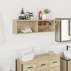 vidaXL Dulap perete baie, stejar sonoma, 100x25x30 cm, lemn prelucrat GartenMobel Dekor (860096)
