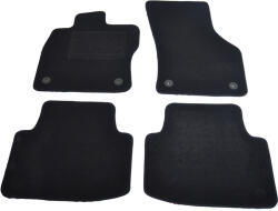 RapidAuto Set covorase auto mocheta pentru VW Passat B8 2014-, negre, 4 piese (840323BLACK)