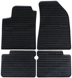 RapidAuto Set covorase auto cauciuc Fiat Bravo 2 2007-2014 negre, 4 buc (D0913)