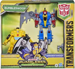 Hasbro Set figurine Transformers Cyberverse Bumblebee si Dinobot Swoop 14 cm (F2724_F2733) Figurina