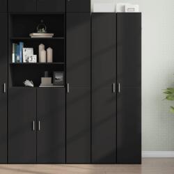 vidaXL Dulap înalt, negru, 30x42, 5x185 cm, lemn prelucrat GartenMobel Dekor (3281393) Comoda