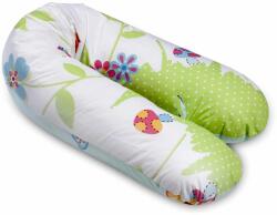 Somnart Perna 3 in 1 SomnArt pentru gravide si alaptare, model Fluturas 160 cm (263)