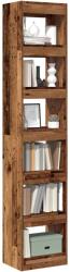 vidaXL Dulap cu carti/Separator de camera Lemn vechi 40x30x198 cm GartenMobel Dekor (856812) Biblioteca