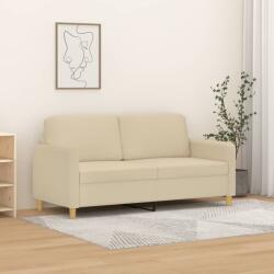 vidaXL Canapea cu 2 locuri, crem, 140 cm, material textil GartenMobel Dekor (359480) Canapea