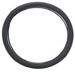  Husa volan din piele perforata, marimea M (37-39 cm), negru - A123 (160721-12)
