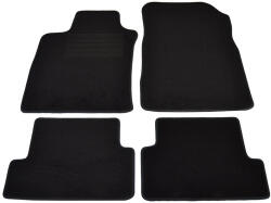  Covorase mocheta Renault Clio 3 3/5 usi si SW negre, set 4 piese (840172BLACK)