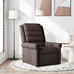 vidaXL Fotoliu rabatabil, maro închis, material textil GartenMobel Dekor (4015641)