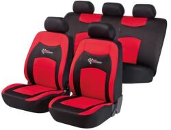 Walser Huse scaun auto RS Racing 12 piese, negru/rosu, universale (4C11819)